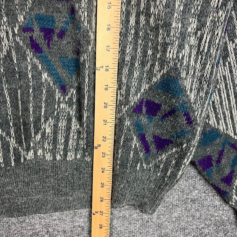 The Mens Store At Sears Aztec Geometric Sweater Pullover MultiColor XL - Picture 6 of 7